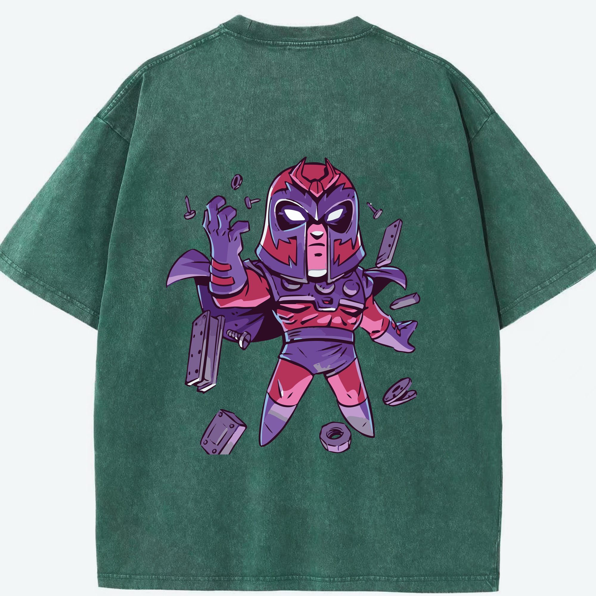 （画像用） アベンジャーズ The Avengers 綿100% ヴィンテージ風 半袖Tシャツ（背面プリント）
